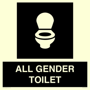 WC Toilet in black panel