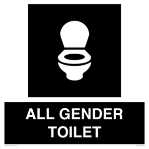 WC Toilet in black panel