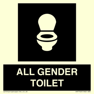 WC Toilet in black panel