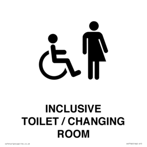 INCLUSIVE TOILET/CHANGING ROOM