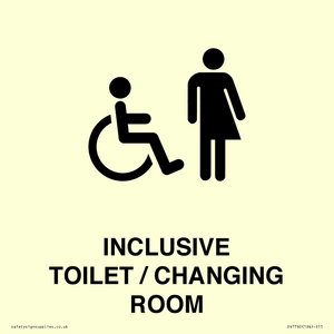 INCLUSIVE TOILET/CHANGING ROOM