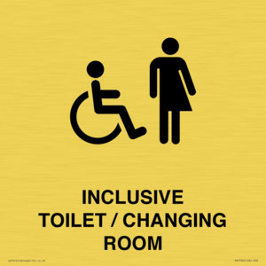 INCLUSIVE TOILET/CHANGING ROOM