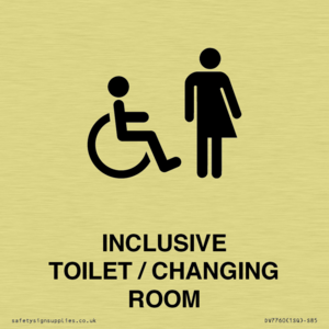INCLUSIVE TOILET/CHANGING ROOM