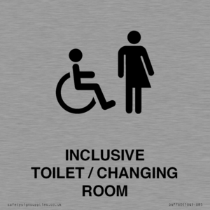 INCLUSIVE TOILET/CHANGING ROOM