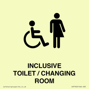 INCLUSIVE TOILET/CHANGING ROOM