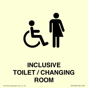 INCLUSIVE TOILET/CHANGING ROOM