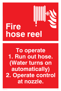 Fire hose reel (automatic)