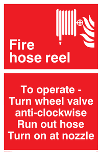 Fire hose reel (manual)