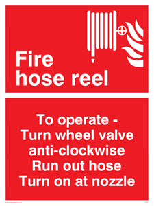 Fire hose reel (manual)