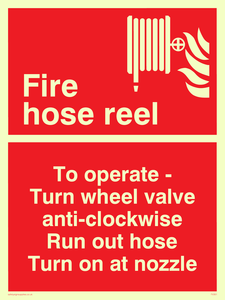 Fire hose reel (manual)