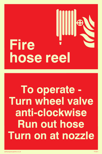 Fire hose reel (manual)
