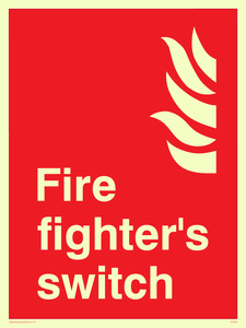 Fire fighter's switch