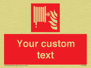 Custom Fire Hose reel