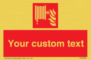 Custom Fire Hose reel