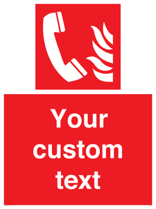Custom Fire Emergency telephone