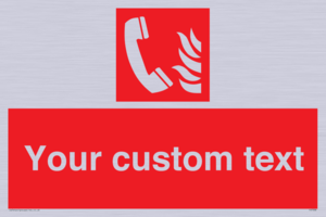 Custom Fire Emergency telephone
