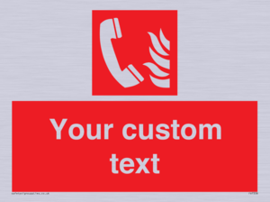 Custom Fire Emergency telephone