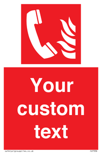 Custom Fire Emergency telephone