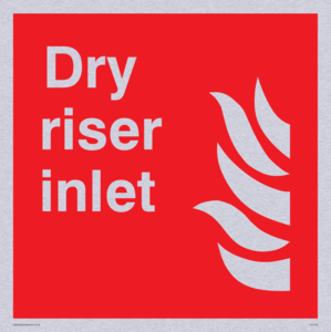 Dry riser inlet
