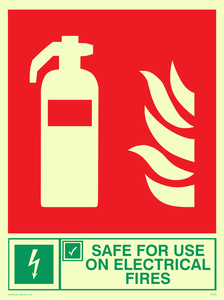 safe for use on electrical fires