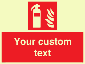 Custom Fire extinguisher