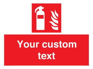 Custom Fire extinguisher