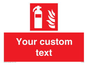 Custom Fire extinguisher