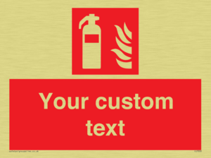 Custom Fire extinguisher