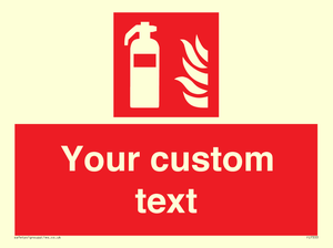 Custom Fire extinguisher