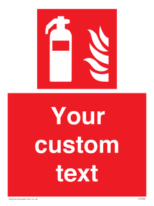 Custom Fire extinguisher
