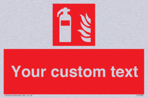 Custom Fire extinguisher