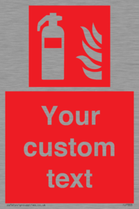 Custom Fire extinguisher