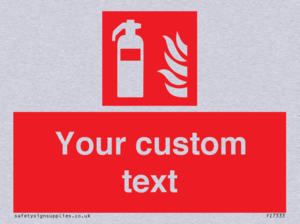 Custom Fire extinguisher