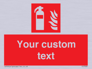 Custom Fire extinguisher