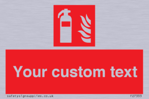 Custom Fire extinguisher