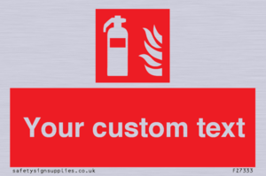Custom Fire extinguisher