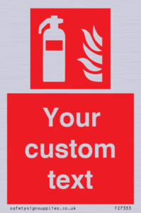 Custom Fire extinguisher