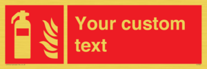 Custom Fire extinguisher
