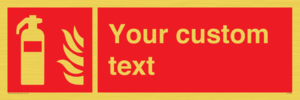 Custom Fire extinguisher
