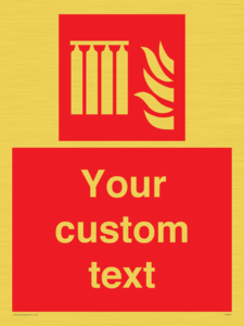 Custom Fire Fixed extinguisher battery