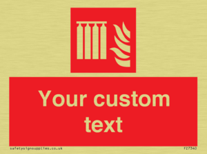 Custom Fire Fixed extinguisher battery