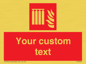 Custom Fire Fixed extinguisher battery