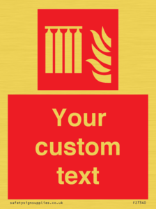 Custom Fire Fixed extinguisher battery