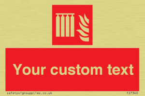 Custom Fire Fixed extinguisher battery