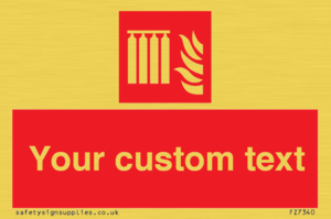 Custom Fire Fixed extinguisher battery