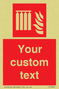 Custom Fire Fixed extinguisher battery