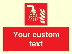 Custom Fire Water fog applicator