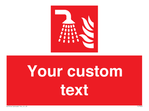 Custom Fire Water fog applicator