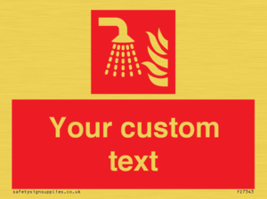 Custom Fire Water fog applicator