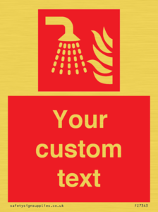 Custom Fire Water fog applicator